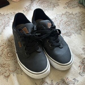Vans Black and White Classic Skate Sneakers